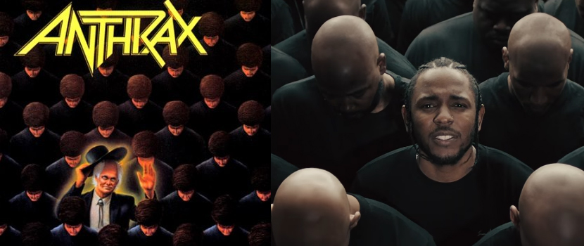 Does Kendrick Lamar's "Humble" Video Rip-Off Anthrax's "Among The Living"?