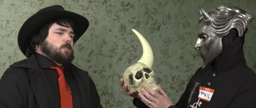 Ghost Got Interviewed By A 'Weird Satanist Guy'