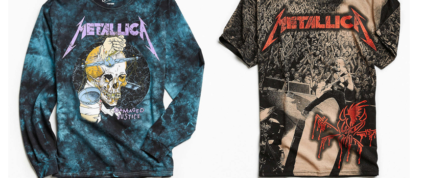 Metallica & Urban Outfitters Team Up For Merch Line