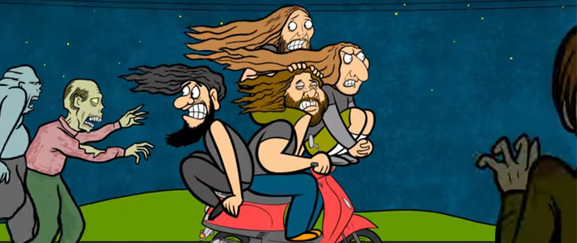 Obituary's Animated Adventures Continue In "Ten Thousand Ways To Die" Video