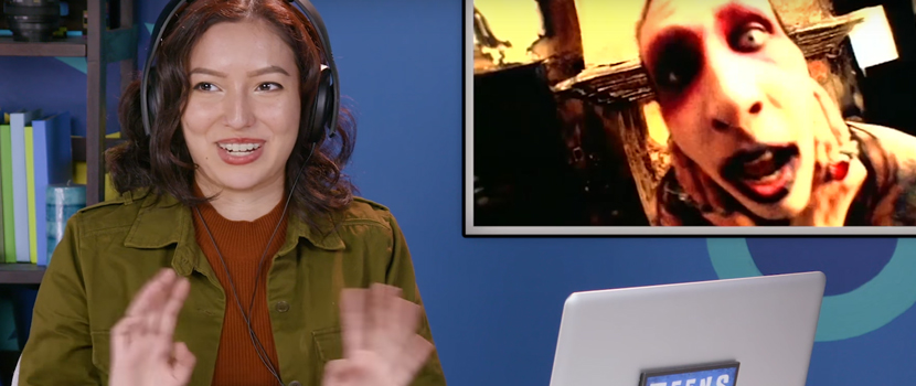 Here's Teens Reacting To Marilyn Manson