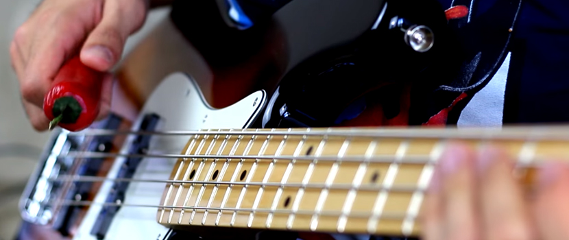 Here's Some Red Hot Chili Peppers Songs Played With A Red Hot Chili Pepper