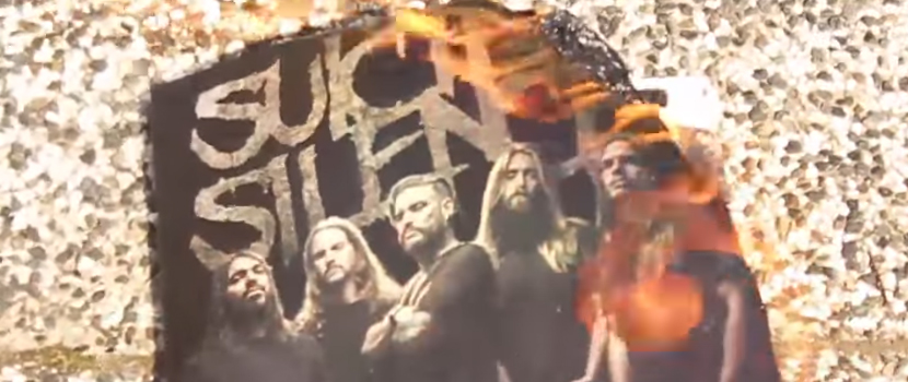 Man Burns His Vinyl Copy Of Suicide Silence's Self-Titled Album