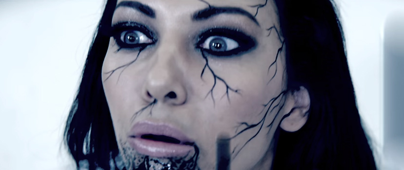 Butcher Babies' Carla Harvey Appears In VYCES' "Nocturnal" Video