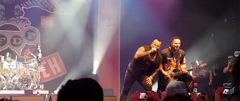 Five Finger Death Punch Prank Fans By Opening Set With Bad Wolves' Tommy Vext On Vocals