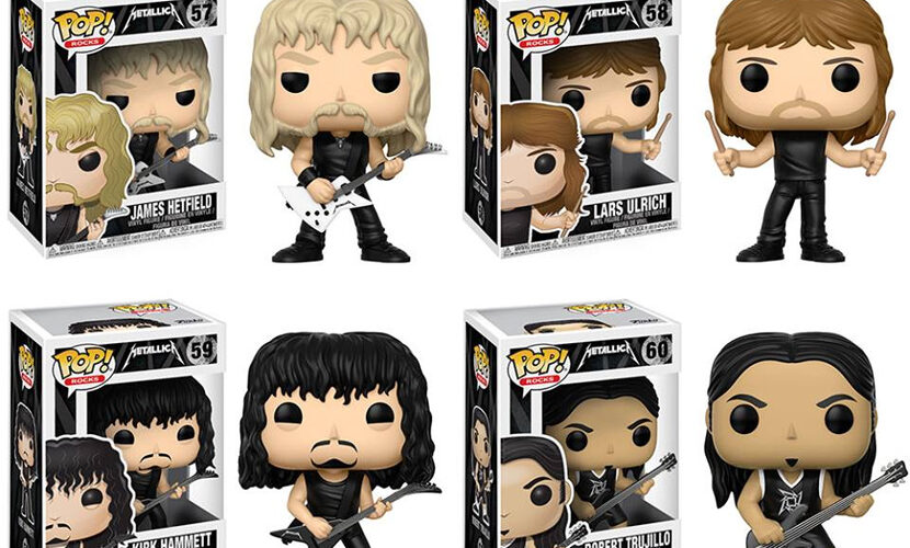 Gibson Files Suit Against Funko For Guitar Designs In Metallica, Guns N' Roses, Etc. Toys