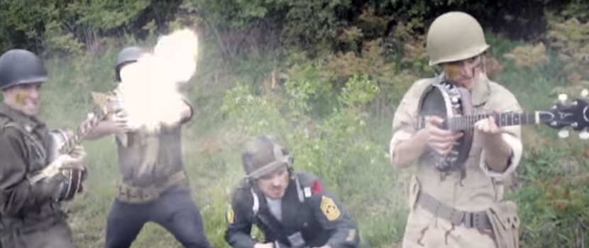 Here's Iron Maiden's "The Trooper" Performed On Banjo & Slide Whistle