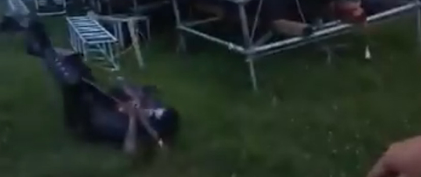 Abbath Took An Epic Tumble At The 'MetalDays' Festival Yesterday
