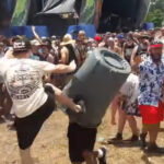 Florida Man's Attempt At Moshing In A Garbage Can Cut Short At 'Vans Warped Tour'