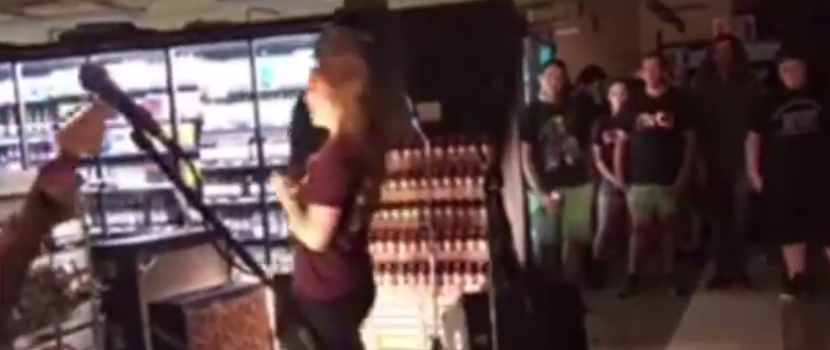A Bunch Of Metalcore & Post-Hardcore Bands Recently Played A Grocery Store