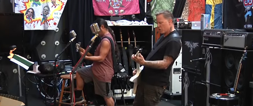 Metallica Share Behind The Scenes Look At Writing Process For "Lords Of Summer"