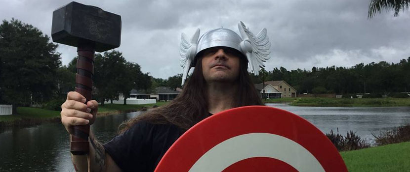 Cannibal Corpse's George "Corpsegrinder" Fisher Rode Out Hurricane Irma At An Elementary School