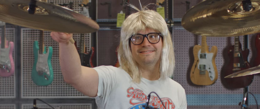 Converge/Mutoid Man, Etc. Drummer Ben Koller Goes 'Wayne's World' In New Video