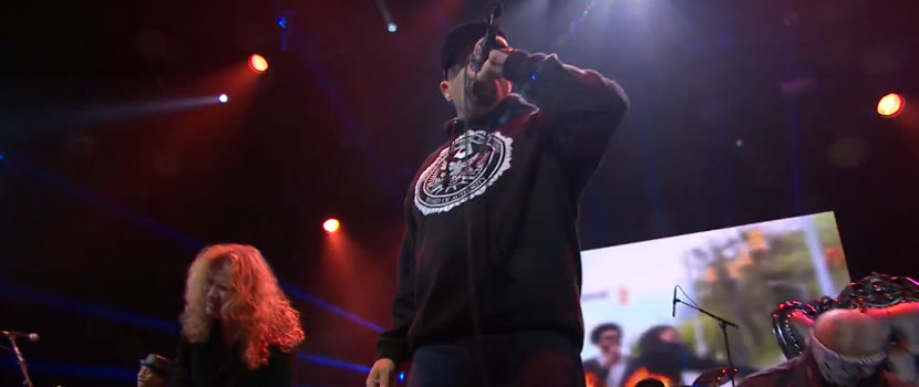 Body Count Joined Onstage By Megadeth's Dave Mustaine For "Civil War"