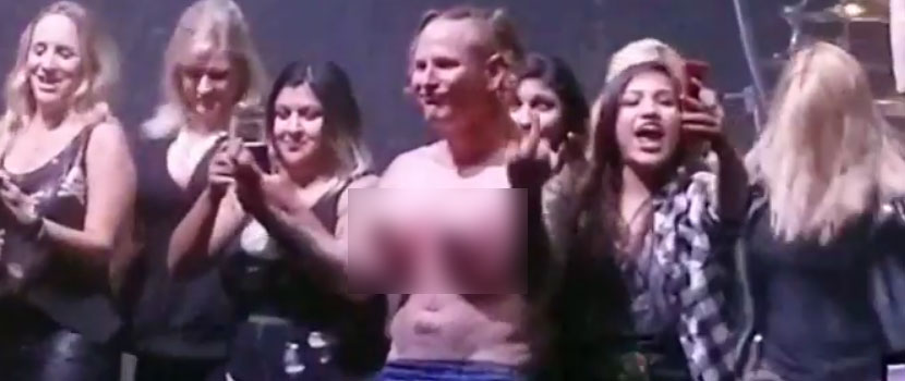 Stone Sour/Slipknot Frontman Corey Taylor Donned Drag & Fake Breasts For A Steel Panther Song