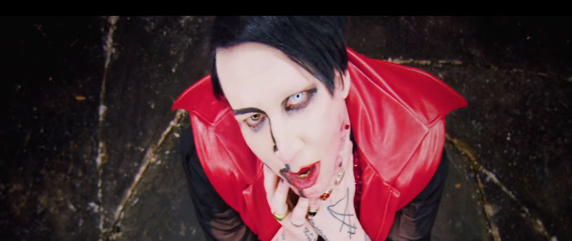 Marilyn Manson Premieres "KILL4ME" Video, Johnny Depp Once Again Stars