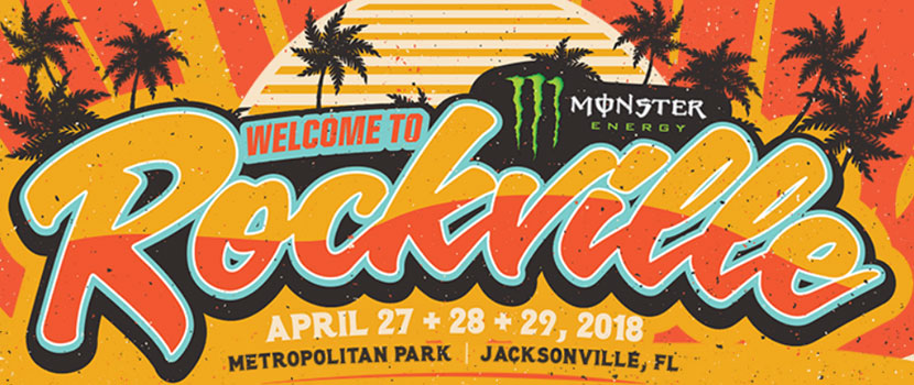 Daily Set Times Revealed For 2018 'Monster Energy Welcome To Rockville' Festival