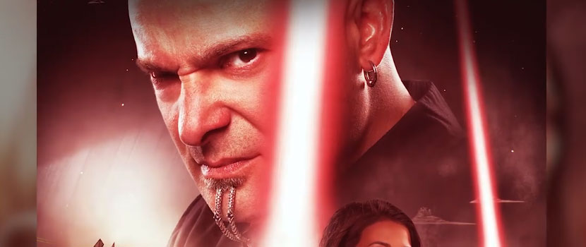 Disturbed's David Draiman And His Family Show Off Their 'Star Wars' Themed Holiday Card