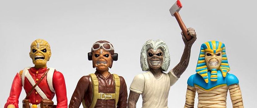 Iron Maiden's Eddie Action Figures Coming This Month
