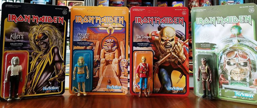 Here's The Packaging For Iron Maiden's Eddie ReAction Figures