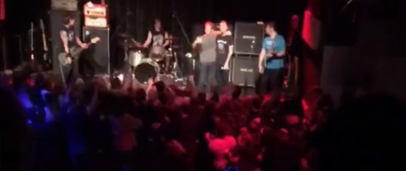 Watch A Man's Attempt At An Onstage Selfie With Converge End Poorly