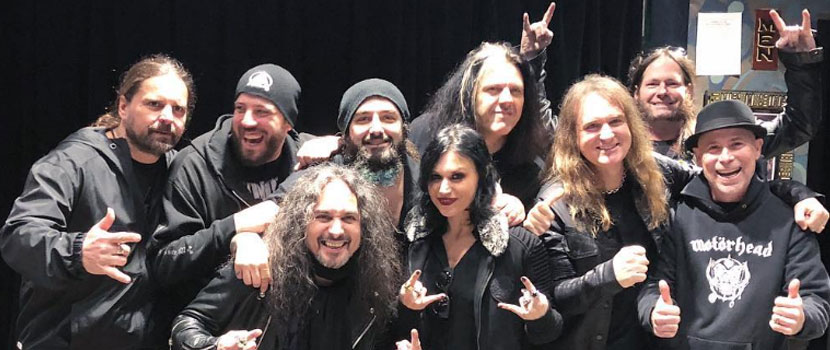 Members Of Overkill, Armored Saint, Etc. Jammed With Metal Allegiance Last Night