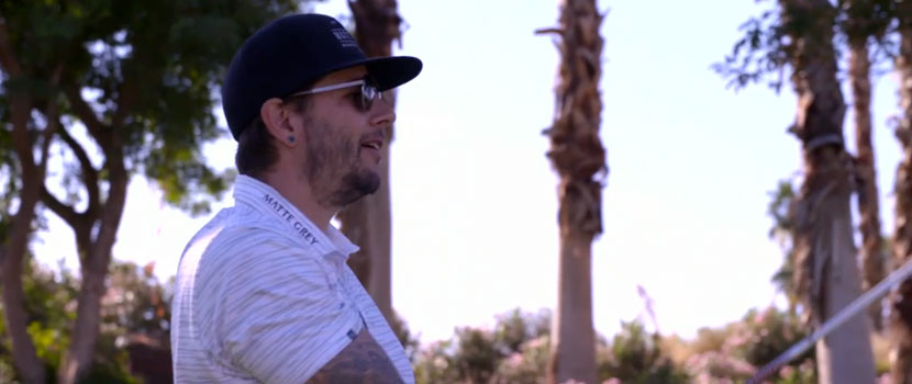 Here's Avenged Sevenfold's M. Shadows Facing Off Against PGA Tour Golfer Brendan Steele