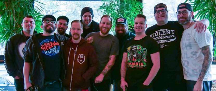 The Ghost Inside Were Recently All Back Together In Same Place