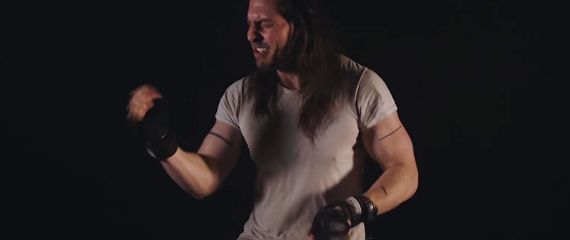 Here's Andrew W.K. Air-Drumming To Napalm Death