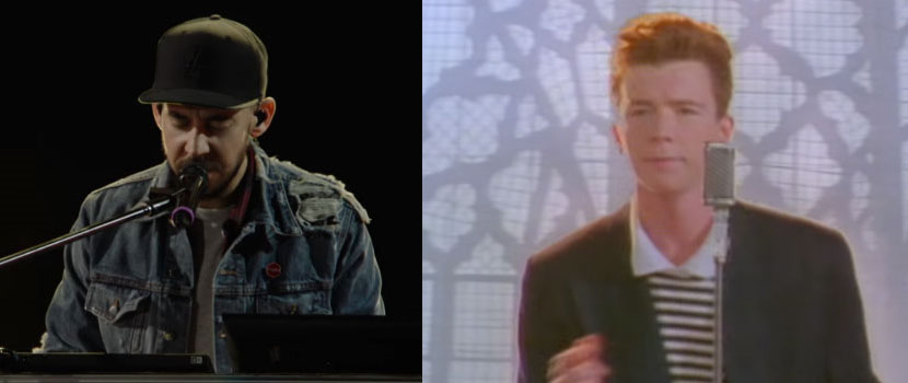 Rick Astley And Linkin Park's Mike Shinoda Recently Had A Twitter Moment