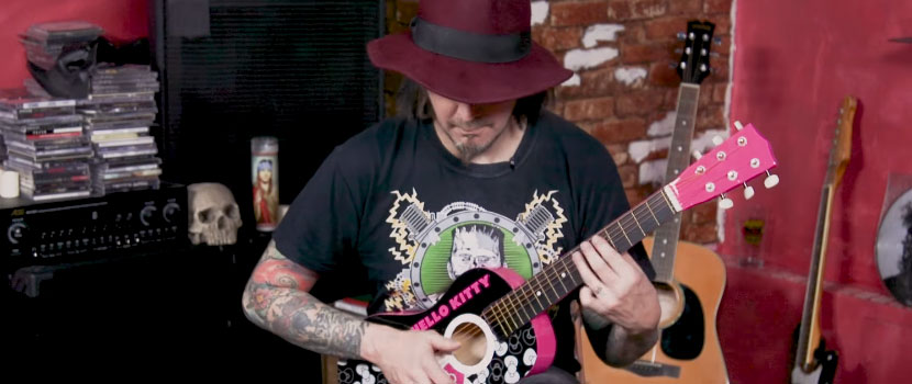 Watch John 5 Put A 'Hello Kitty' Guitar To Work