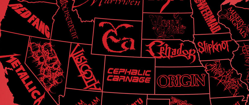 Kerrang! Reveal Their Choices For The Best Metal Band From Each U.S. State