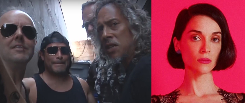 St. Vincent Vents On Metallica T-Shirt Wearing Poseurs, Metallica Respond