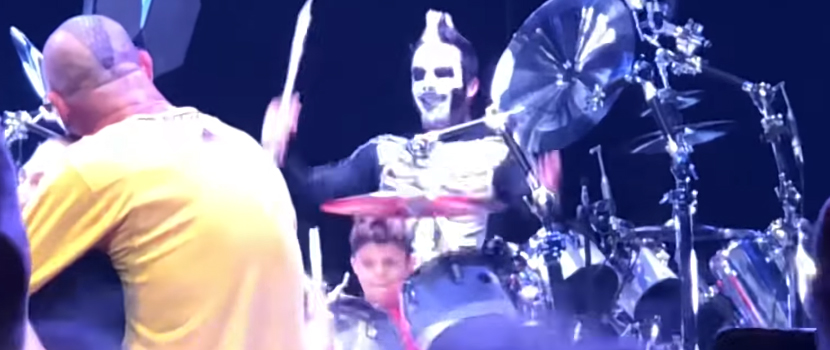Did The Foo Fighters' Recent Young Guest Drummer Get Onstage With Five Finger Death Punch Too?