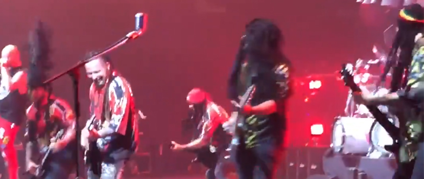 Bad Wolves Birthday Pranked Five Finger Death Punch's Zoltan Bathory Onstage This Week