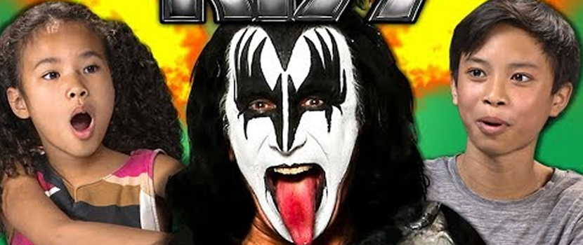 Here's Kids Reacting To The Music & Imagery Of KISS