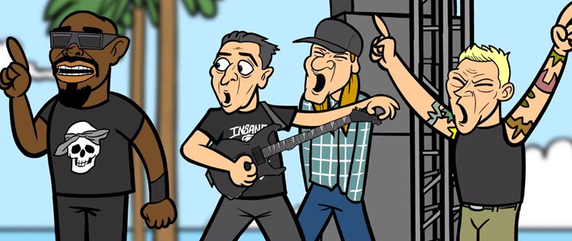 Powerflo (Cypress Hill, Ex-Fear Factory, Etc.) Debut Animated Video For "The Grind"
