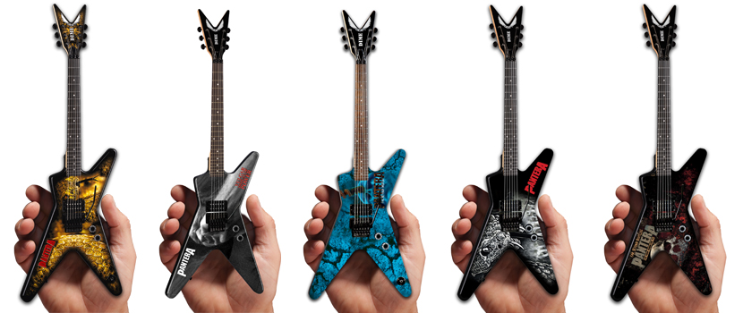 Limited Edition Pantera Mini Guitars Set For Release