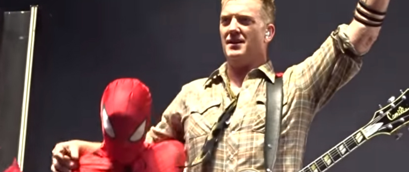 Watch Queens Of The Stone Age's Josh Homme Bring 'Spider-Man' Onstage