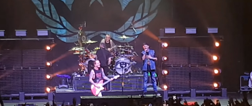 Stone Sour Performed "Song #3" With Corey Taylor's Son In Lisboa, Portugal
