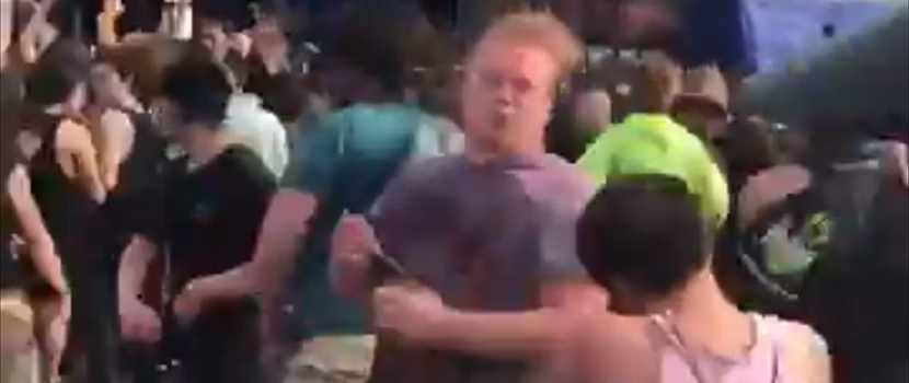 Watch A Man Eat A Can Of Beans In The Mosh Pit Of Kublai Khan's 'Vans Warped Tour' Set