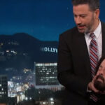 Dave Grohl Appears On 'Jimmy Kimmel Live!', Presents Kimmel With His Severed Head