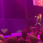 Iron Maiden's Bruce Dickinson Took A Tumble Onstage Last Night