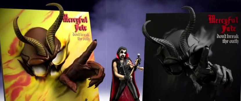 New Mercyful Fate Era King Diamond Statue & Mercyful Fate 3D Album Covers In The Works