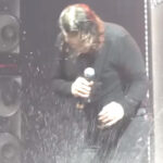 Watch Ozzy Osbourne Accidentally Douse Himself Onstage