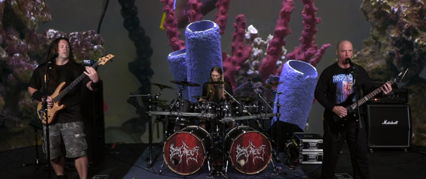 Dying Fetus Were The Guests On A Recent Episode Of Adult Swim's 'Fishcenter'
