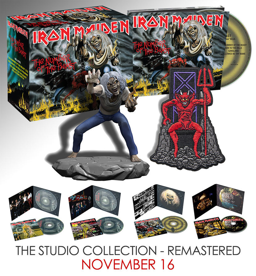 Iron Maiden Announce Extensive CD Reissue Series With Figurines
