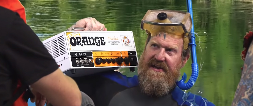 Mastodon's Brent Hinds Got Reeled Into This Latest Orange Amps Commercial