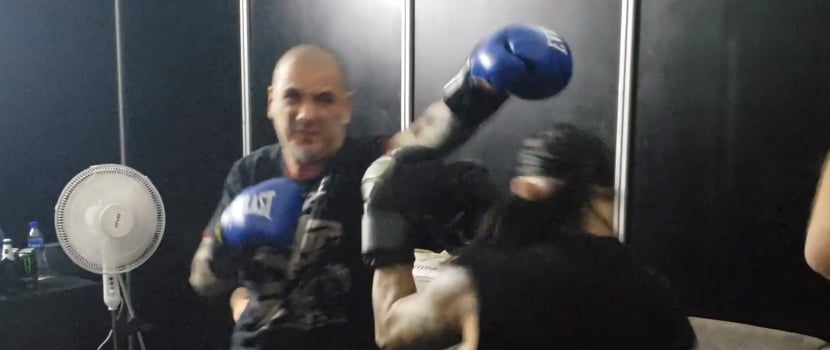 Watch Phil Anselmo And Vital Remains' Brian Werner Spar In A Backstage Boxing Match