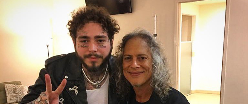 Post Malone Recently Hung Out With Metallica (Updated)